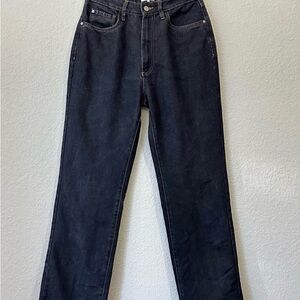 WeWoreWhat Men's Dark Blue Straight Jeans